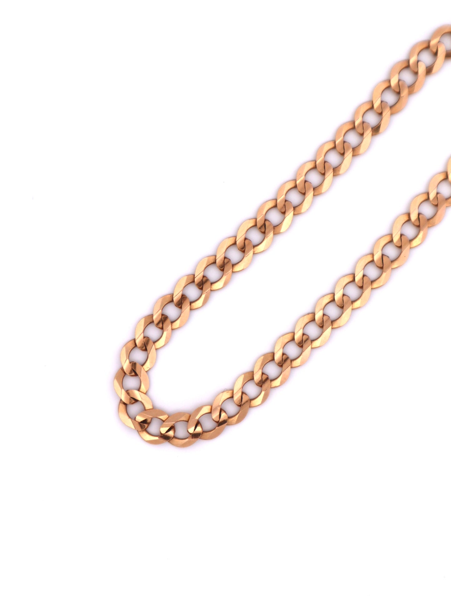 14k Gold Curb Bracelet 5mm