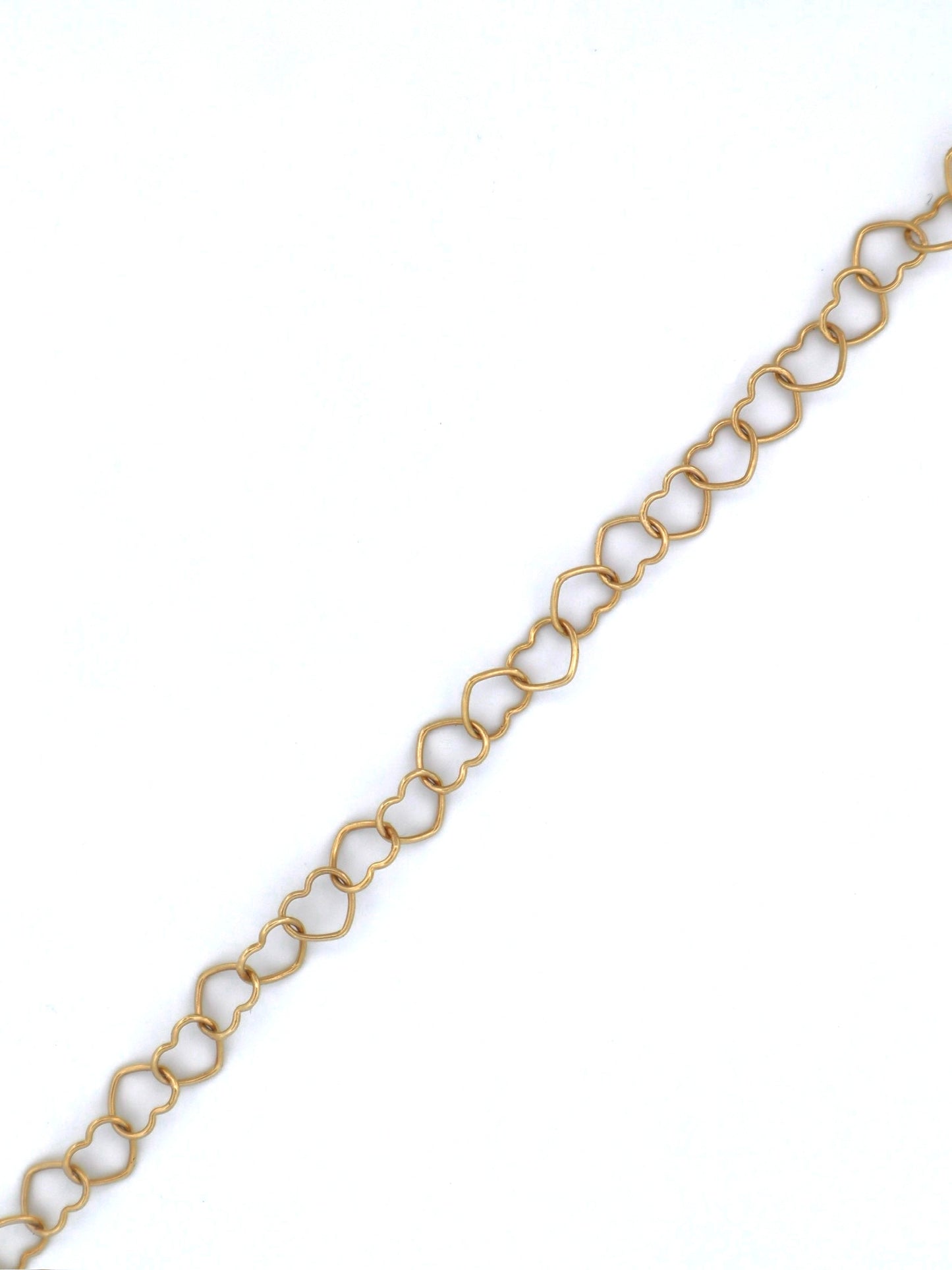 14k Gold Heart Bracelet