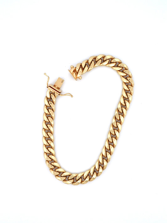 14k Gold Miami Cuban Bracelet