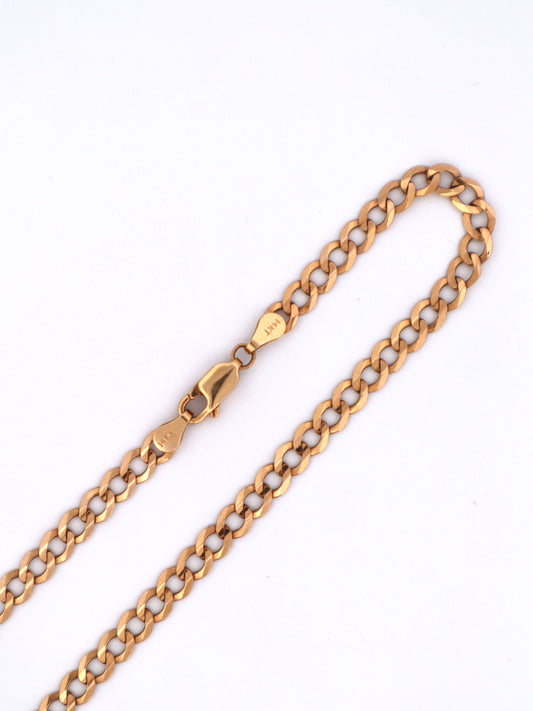 14k Gold Cuban Chain 5mm
