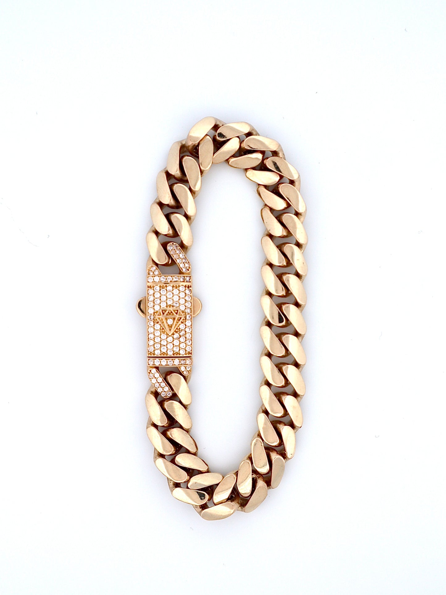 14k Gold Miami Cuban Bracelet 11mm