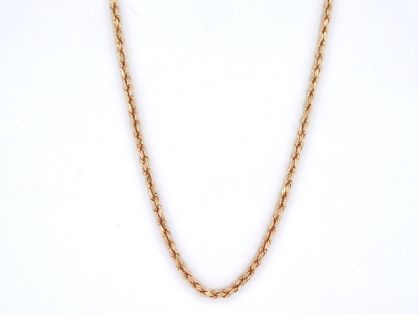 14k Gold Rope Chain 2mm