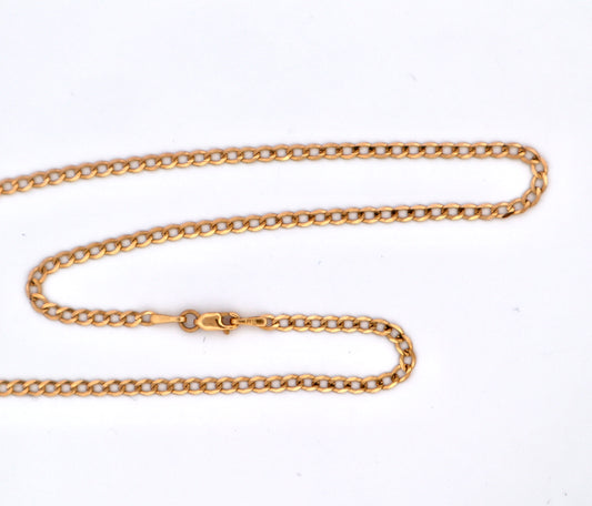 14k Gold Cuban Chain 2mm