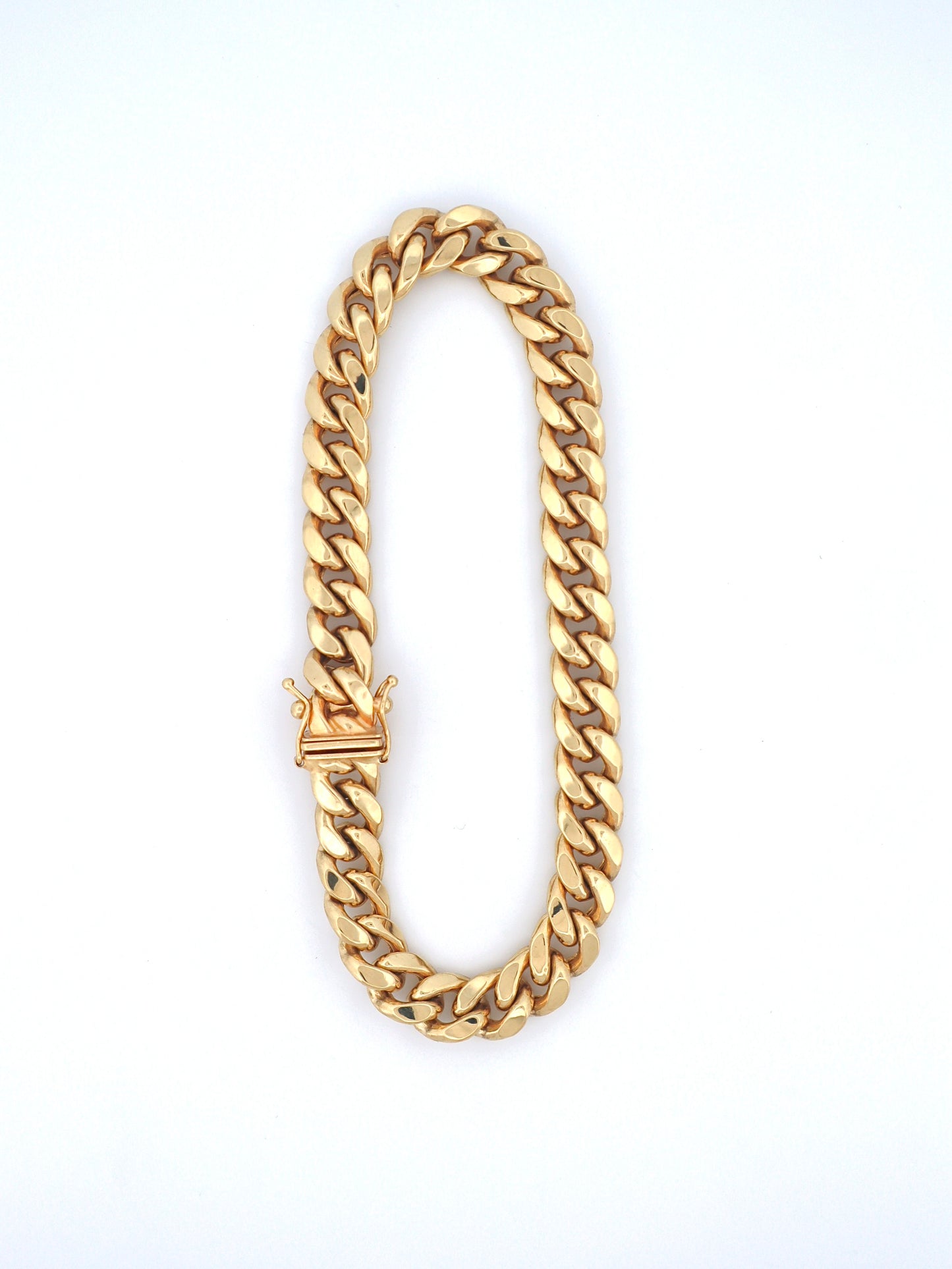 14k Gold Miami Cuban Bracelet