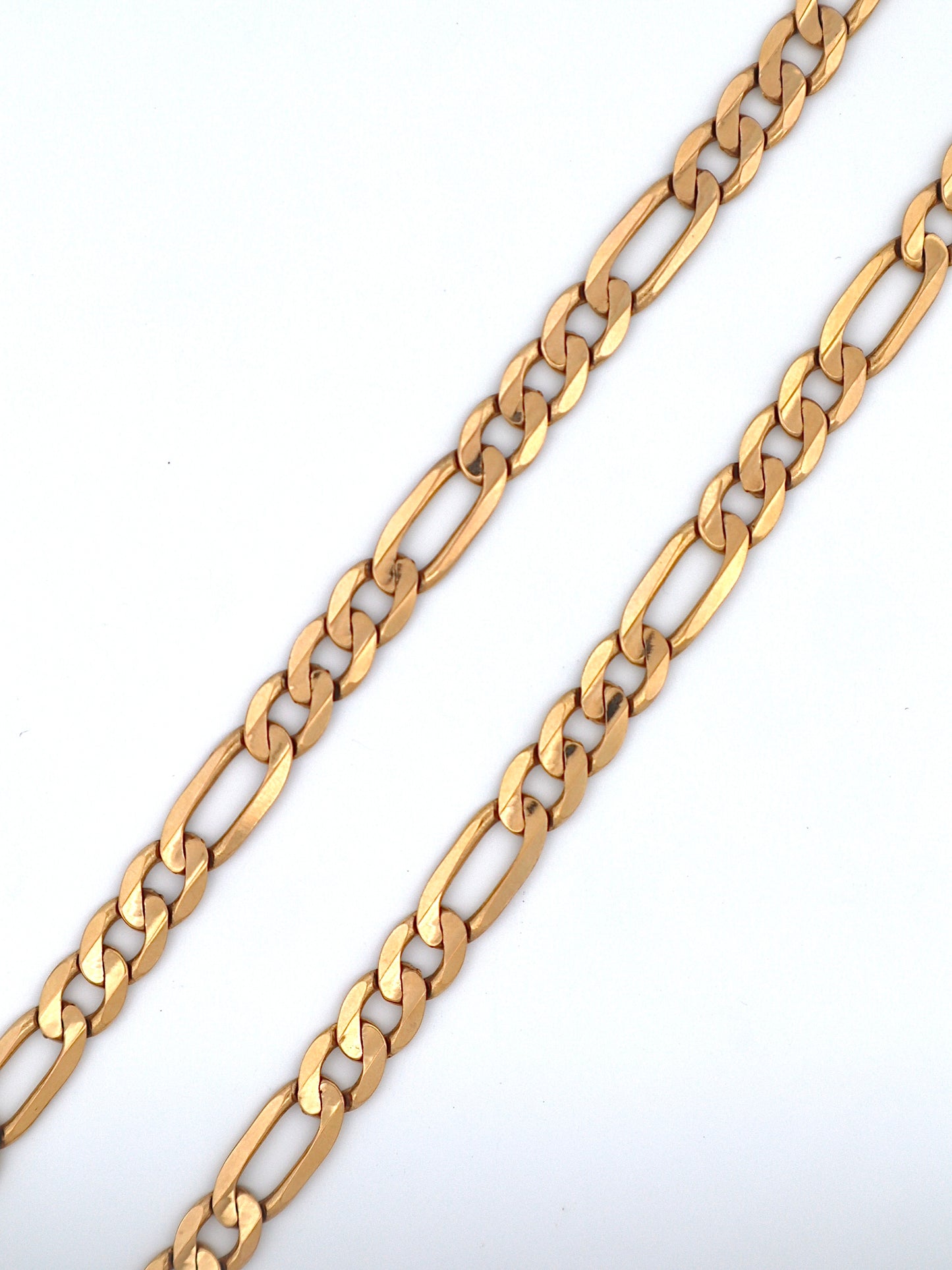 Solid 14k Gold Figaro Chain