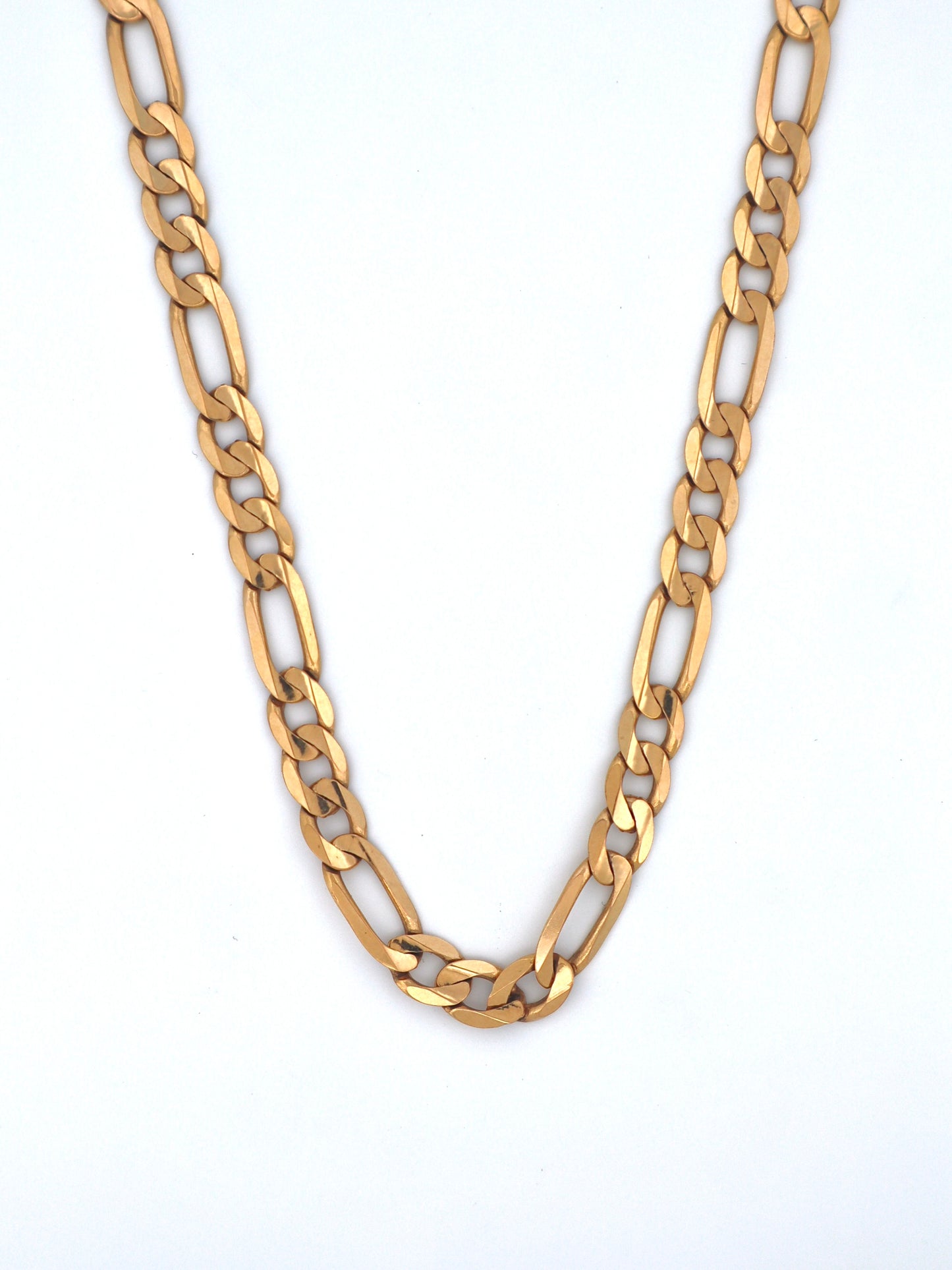 Solid 14k Gold Figaro Chain