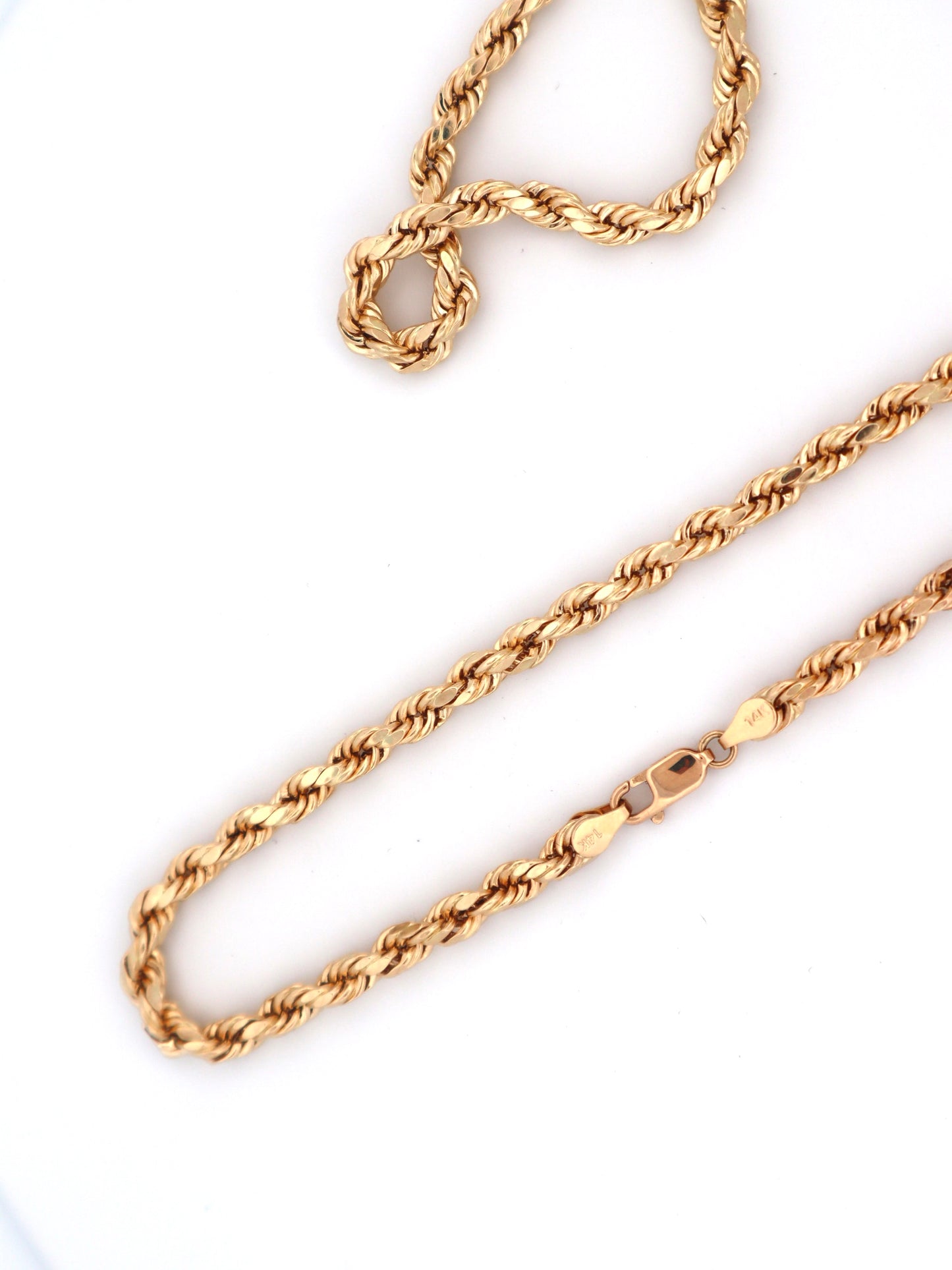 14k Gold Rope Chain 5mm