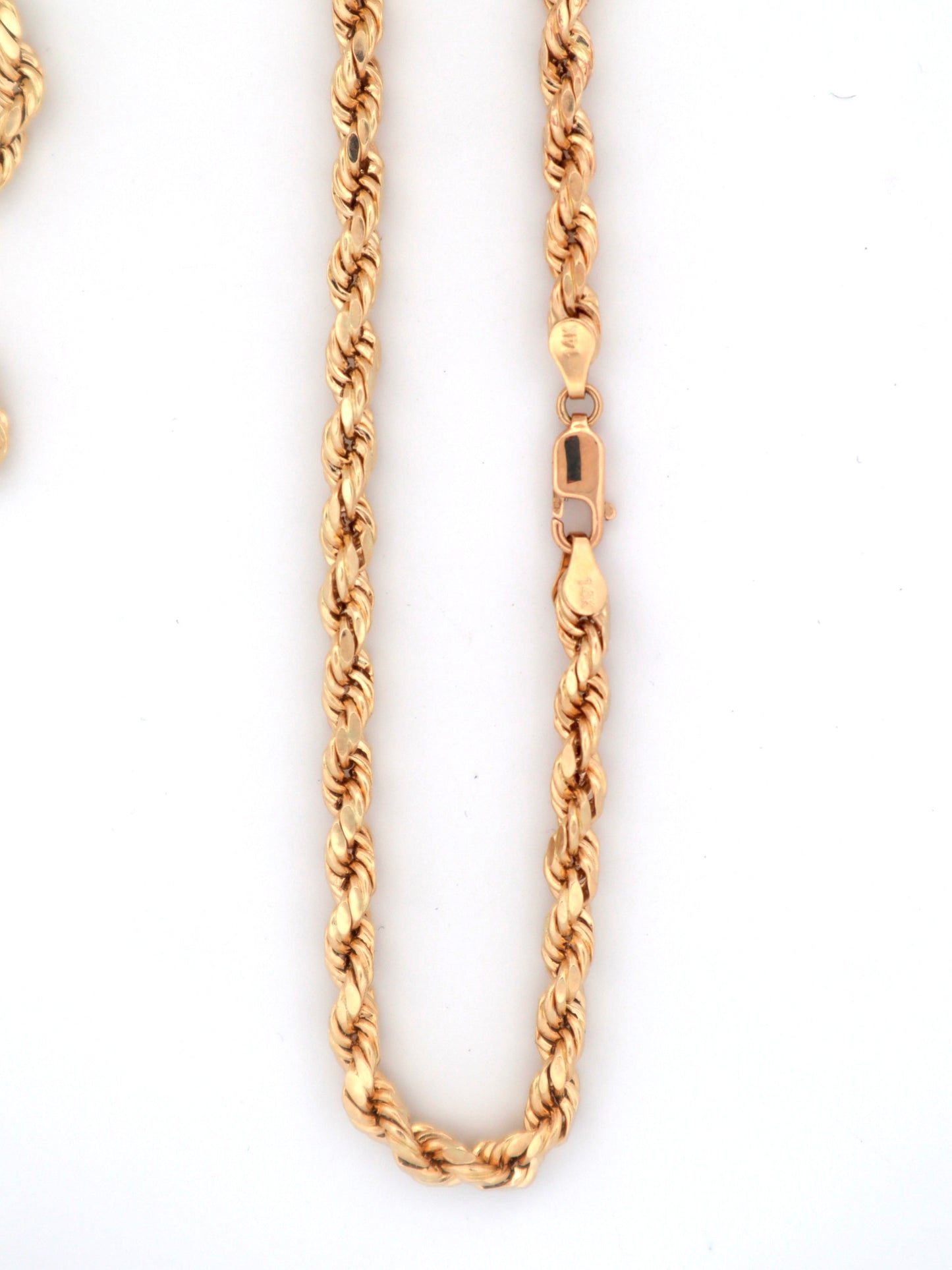 14k Gold Rope Chain 2mm