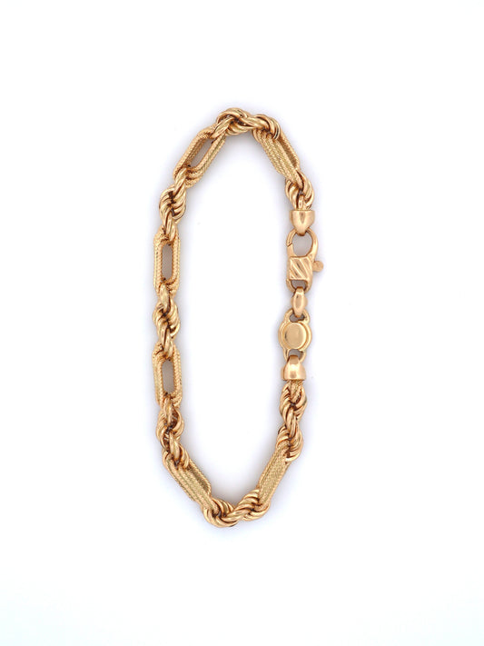 14k Gold Milano Bracelet 6mm