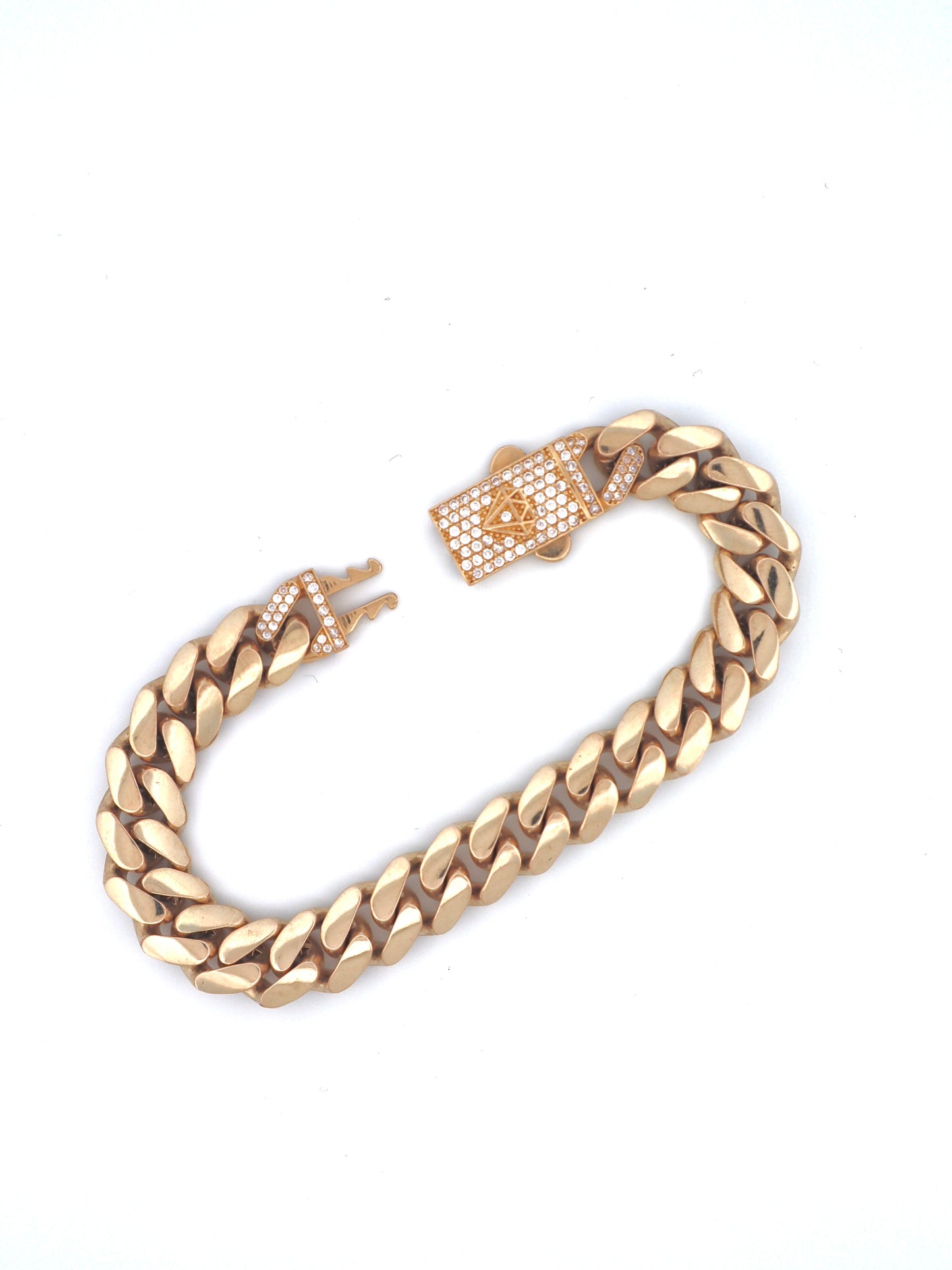 14k Gold Miami Cuban Bracelet 11mm