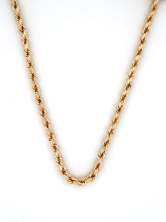 14k Gold Rope Chain 5mm