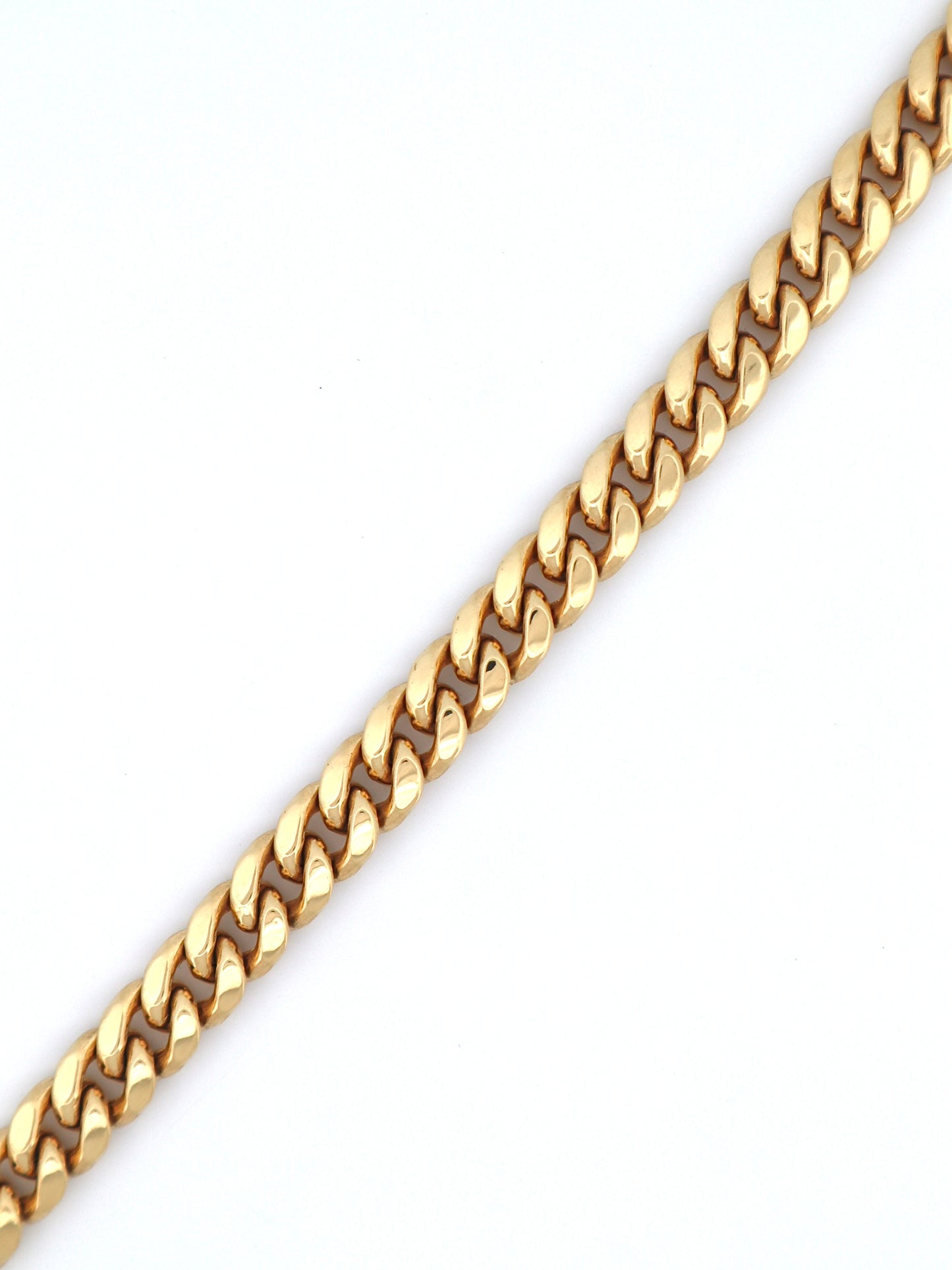 14k Gold Miami Cuban Bracelet